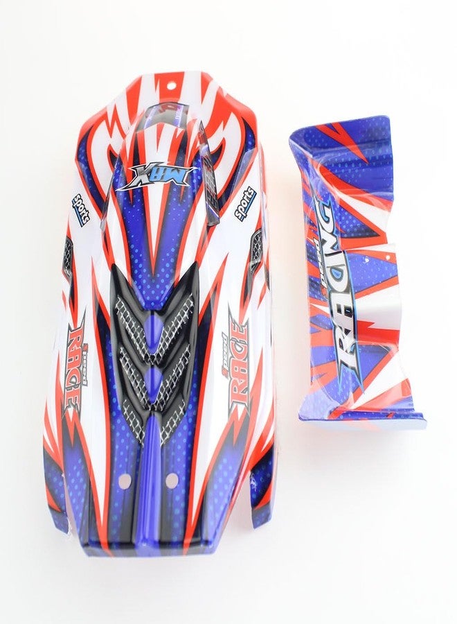 KingVal Replacement RC Car Shell Cover RC Spare Parts Compatible with WLtoys 124008 RC Car - Image 3